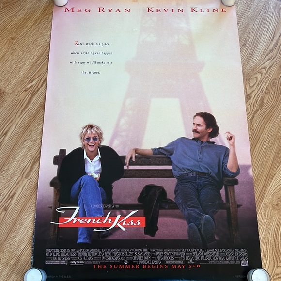 Meg Ryan Movie Posters (3) - French Kiss - When A Man Loves a Woman - Hanging Up - Picture 1 of 12